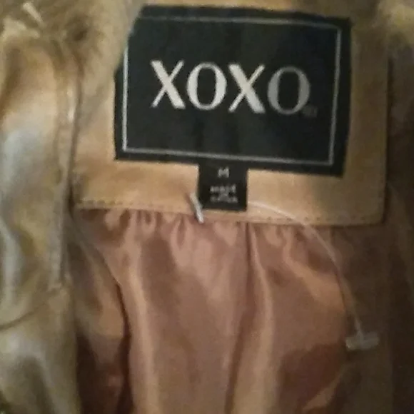 XOXO leather jacket💛💛 - Picture 6 of 6